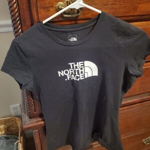 The North Face Women's Black T-Shirt size small great condition